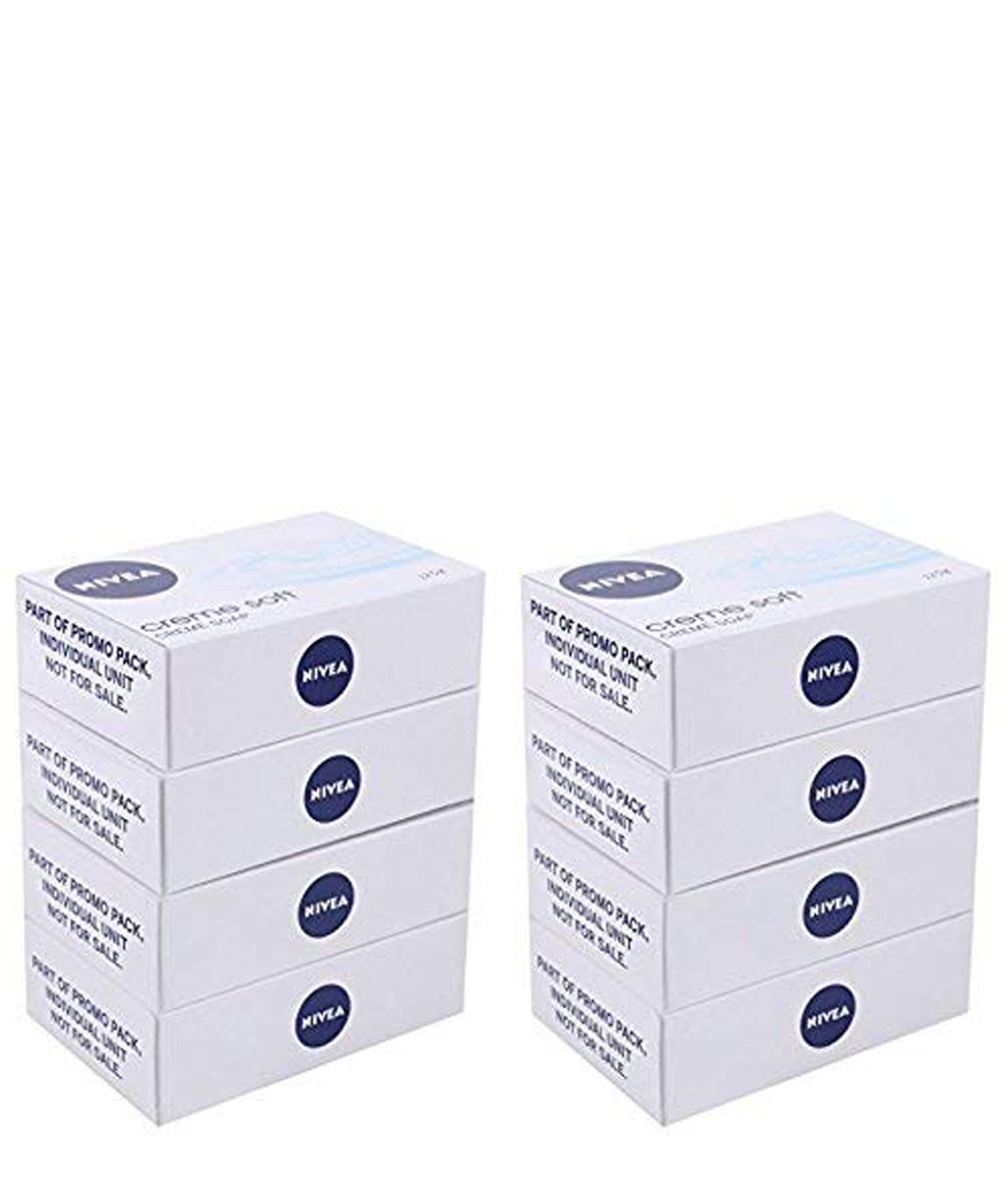 Nivea Creme Soft creme Soap ,(125gm x 4) (Pack of 2)