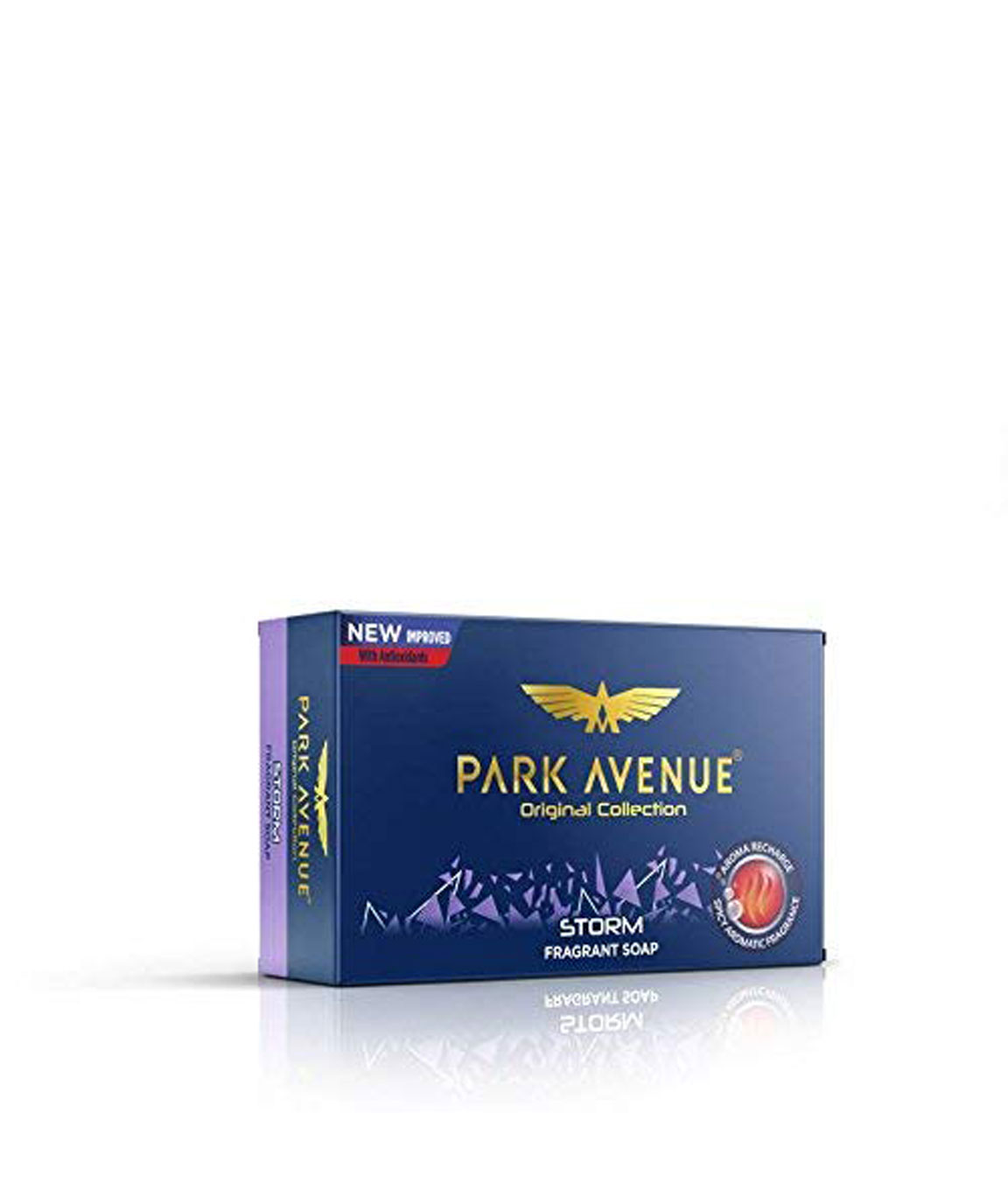 Park Avenue STORM Fragrant Soap 125 gm Park Avenue Good Morning Fragrant Soap 125gm 5 + 5 Pack Of 10