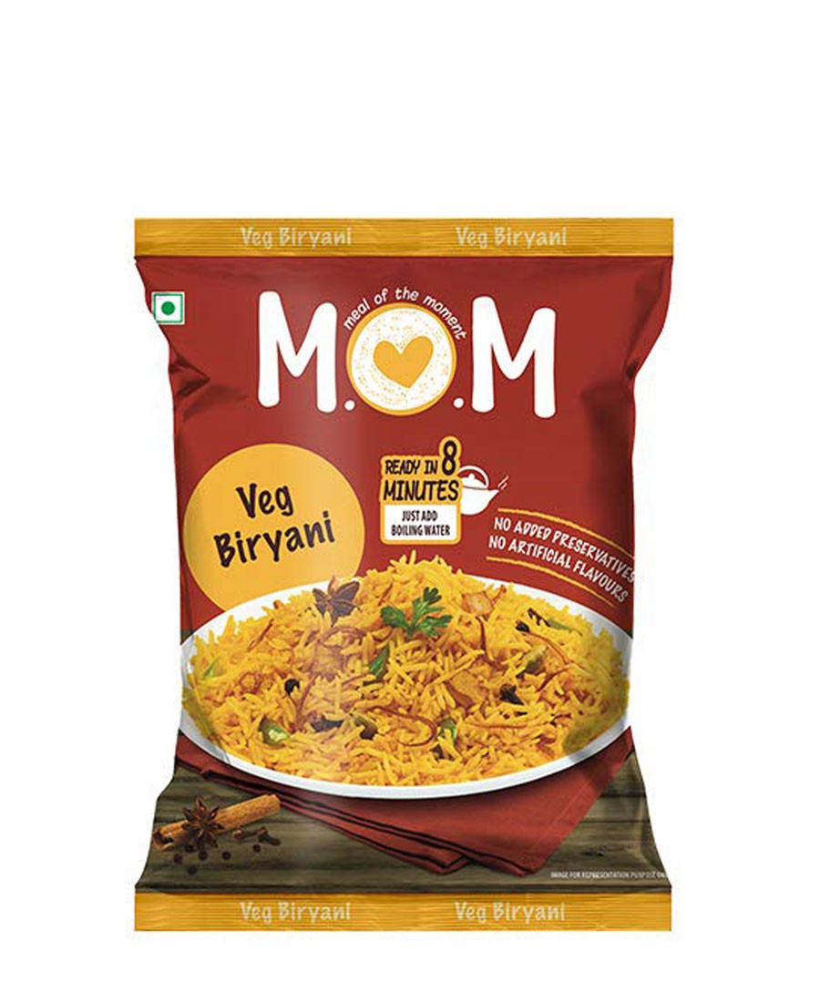 Moms Veg Biryani Pouch 73gm