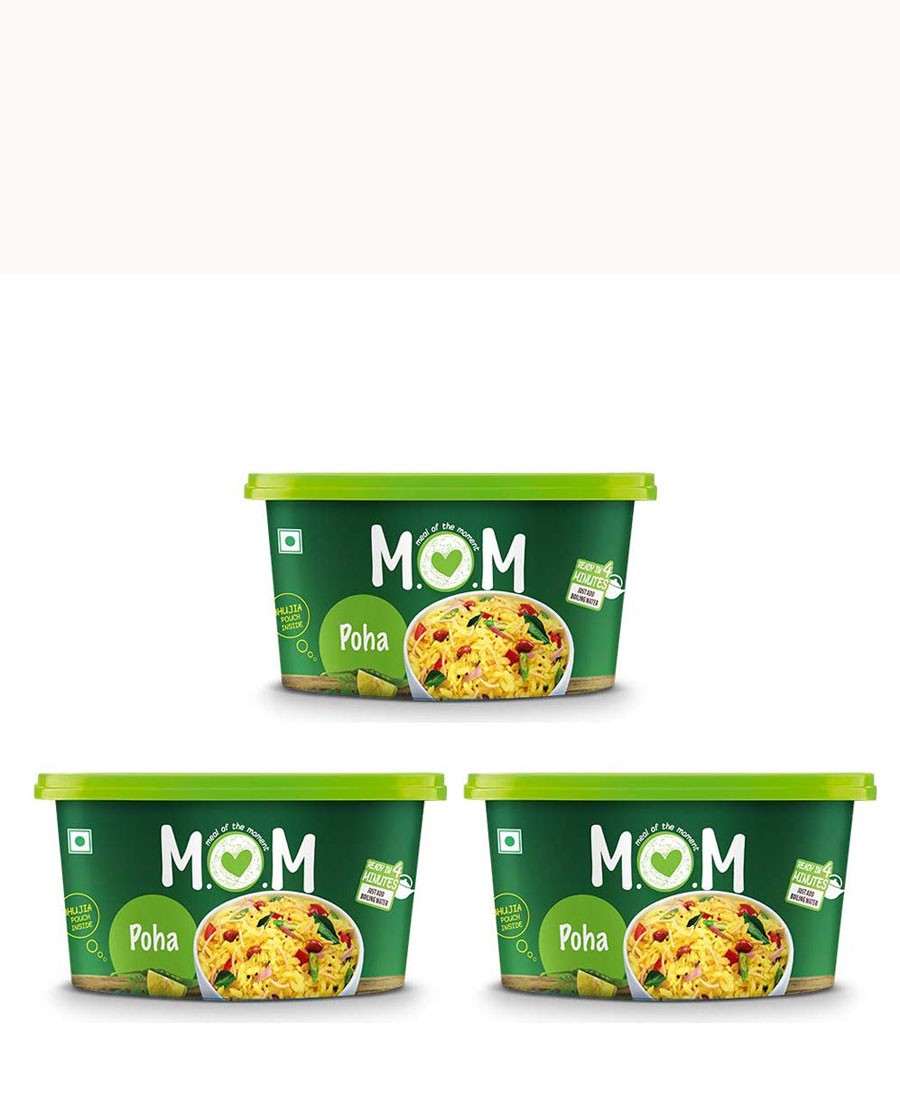 Moms Poha Tube  87gm( pack of 3)