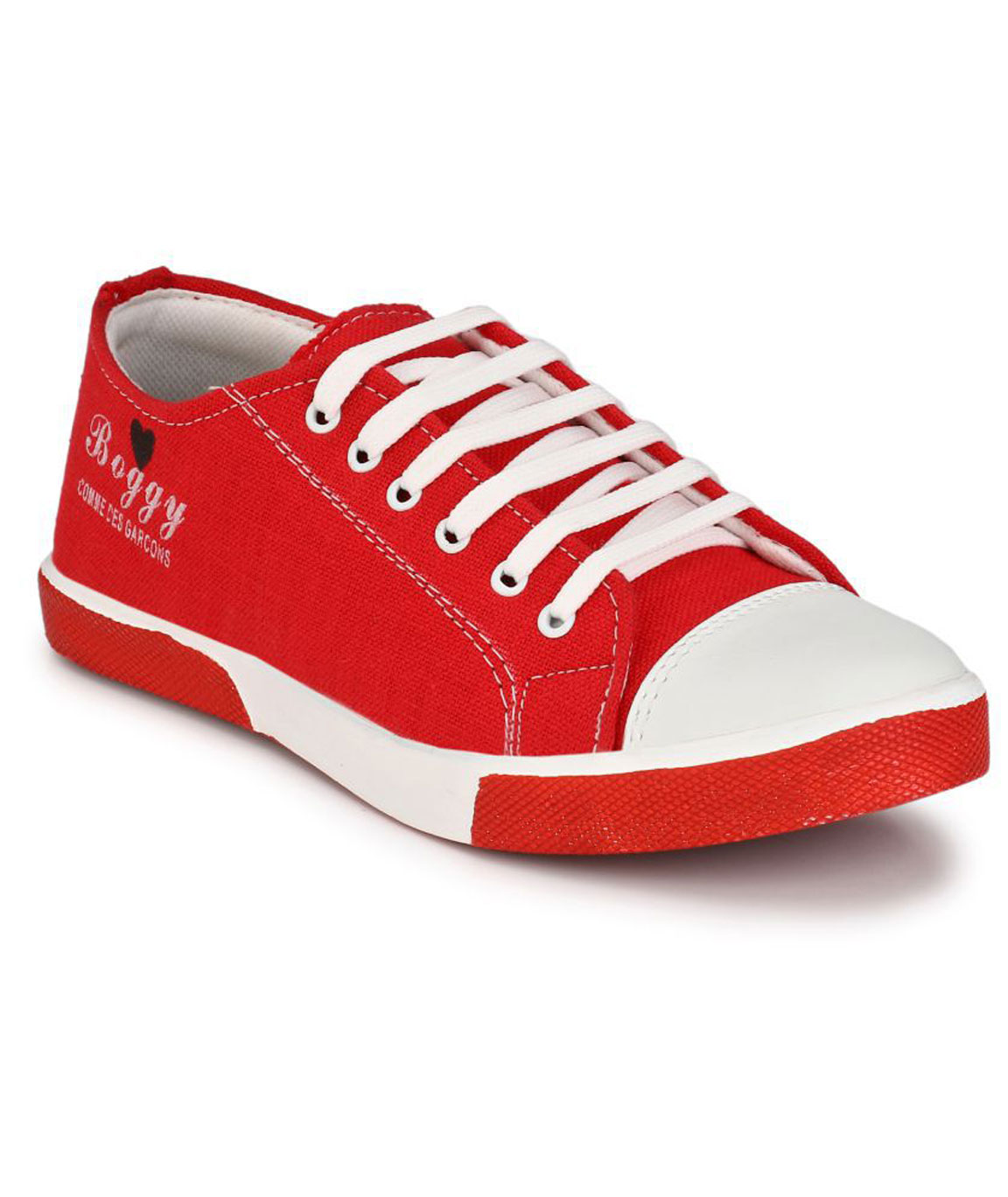 Boggy Confort Red Sneakers Casual Shoes