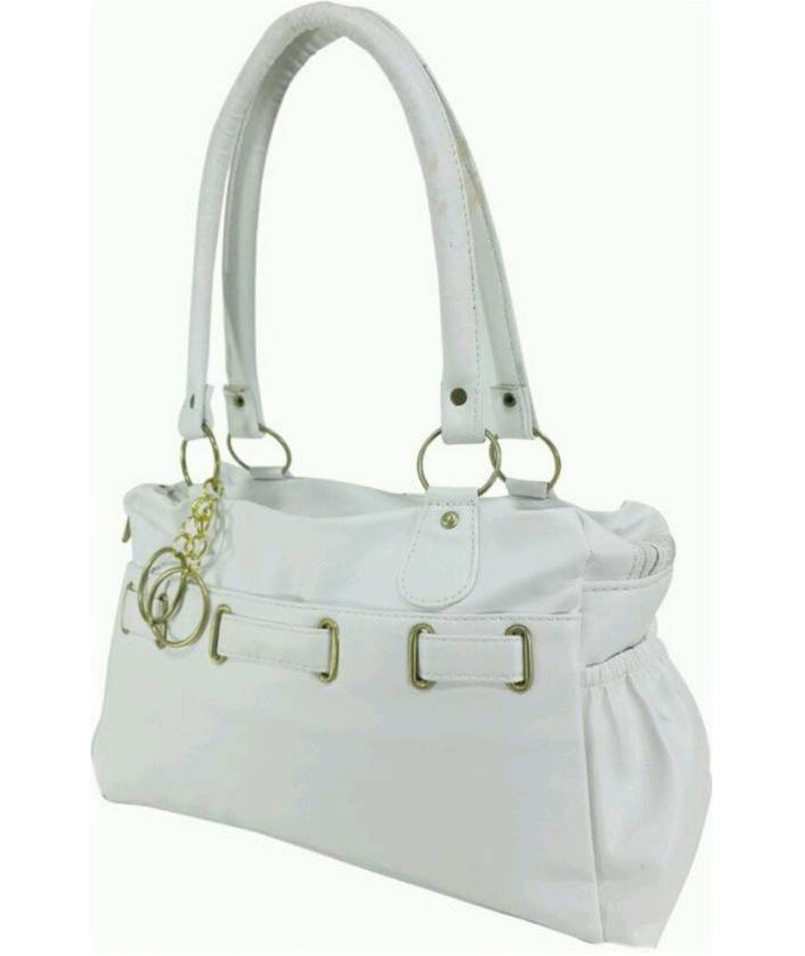 EMPORIO ARMANI: bag in grained synthetic leather - White | Emporio Armani tote  bags Y3D165YFO5B online at GIGLIO.COM