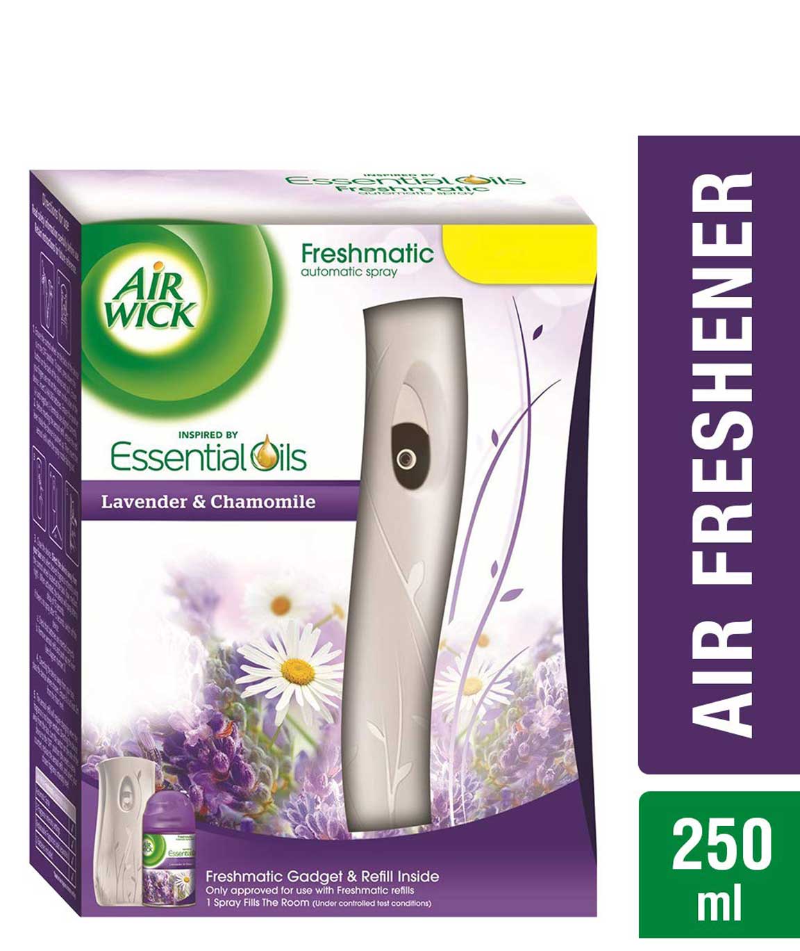 Airwick Freshmatic Automatic Air Freshener Complete Kit Of 250 ML - Pack Of  1