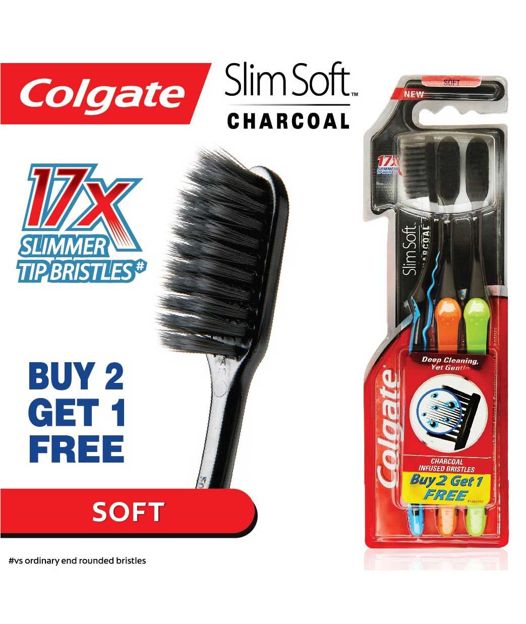 colgate charcoal slim soft toothbrush