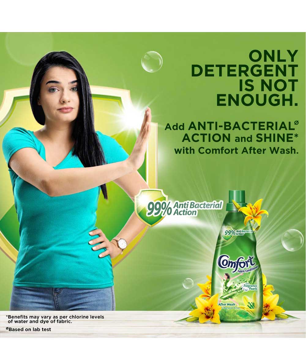 Buy Comfort After Wash Anti Bacterial Fabric Conditioner 800 Ml