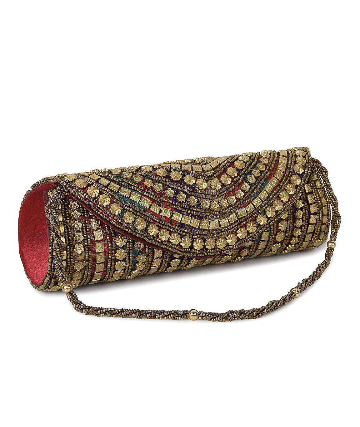 Buy Women's/Girls Party Wear & Regular Wear Hand and Shoulder Bag (Clutch)  By Kalasaa Fashion Online at Best Prices in India - Hecmo