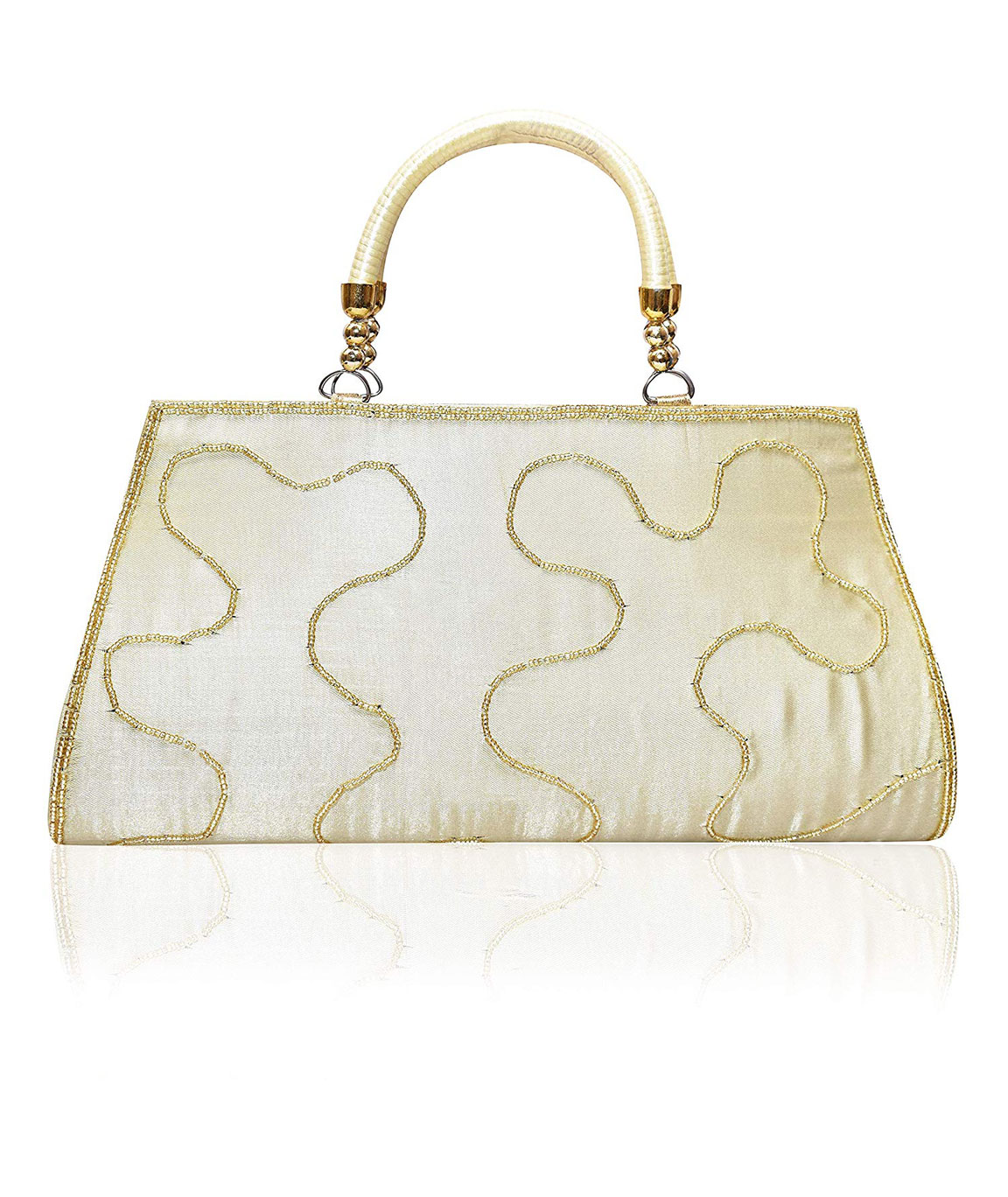NORVE PU Classy Silver Fancy Fashionable Hobo Wedding Trendy Design Party  Clutch Bag For Women : Amazon.in: Fashion