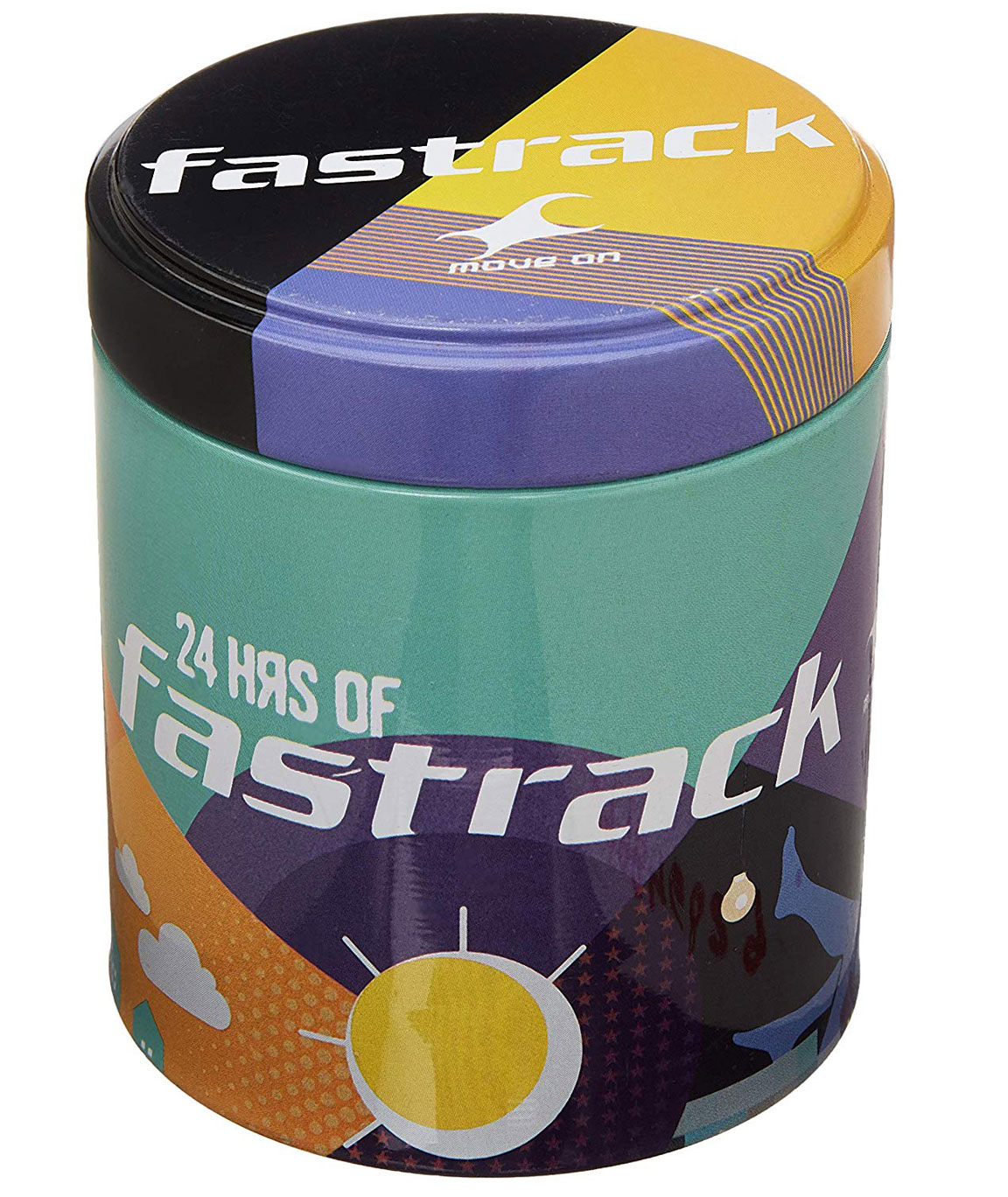 Fastrack Casual Analog Multi-Colour Dial Men`s Watch