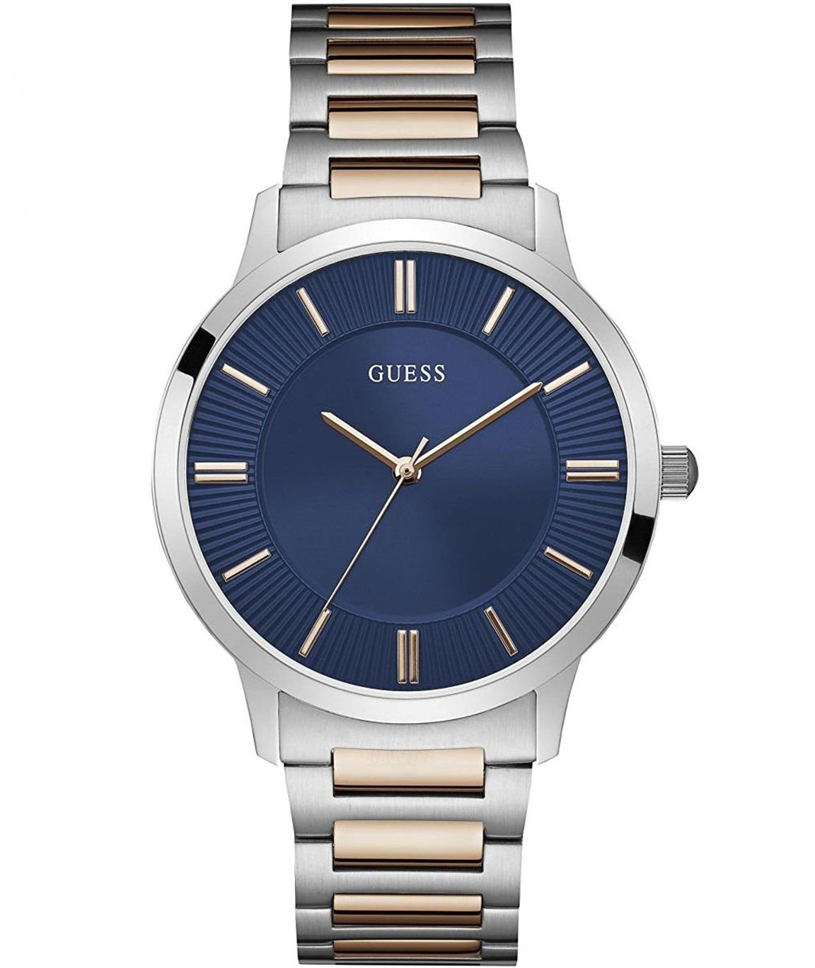 Guess analog blue dial men's online watch