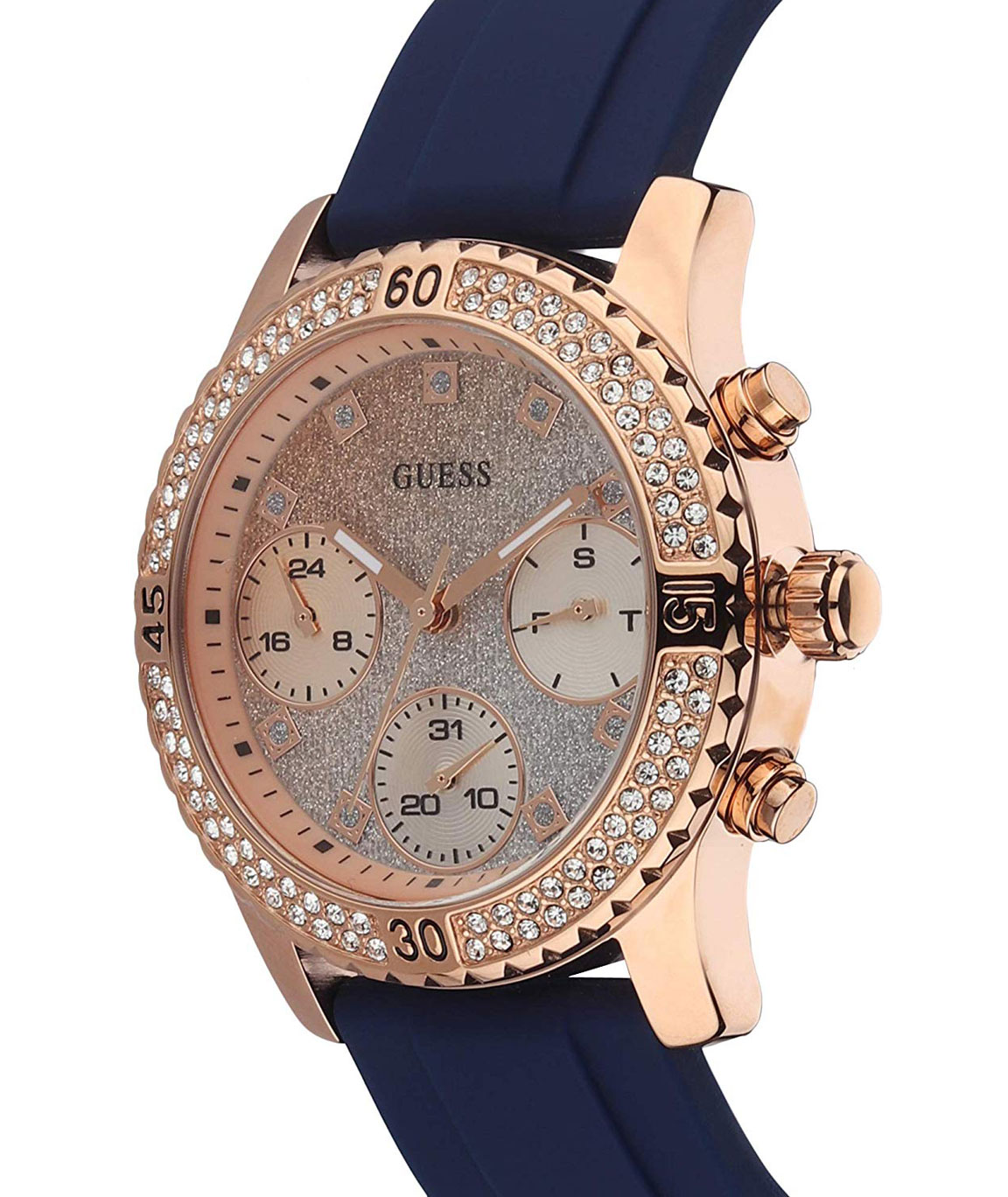 Guess blue hot sale ladies watch