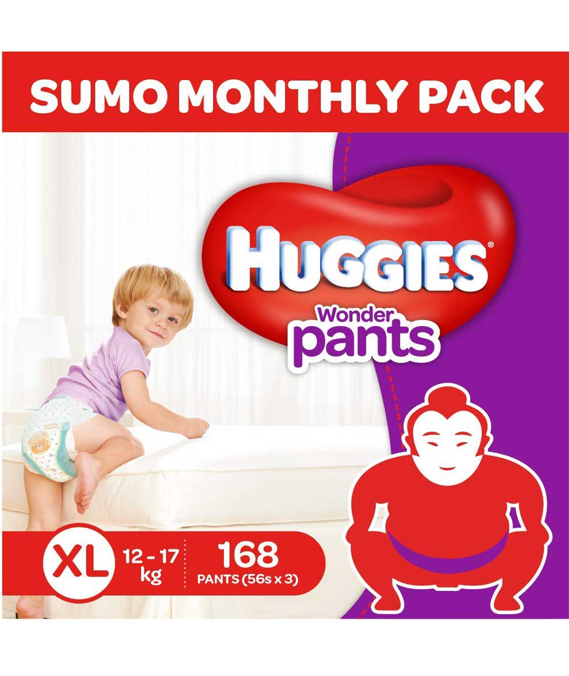 Buy Huggies Wonder Pants Extra Large (XL) Size Baby Diaper Pants Combo Pack  of 2, with Bubble Bed Technology for comfort, (12.0 kg - 17.0 kg) (38  count) Online at desertcartINDIA