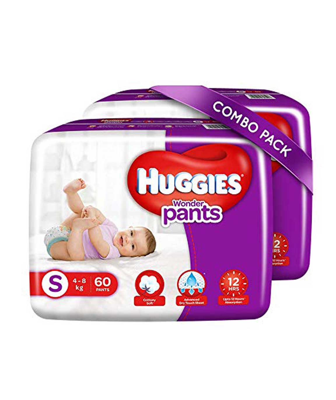 huggies wonder pants small size diapers combo pack of 2 60 counts per pack 120 counts ff