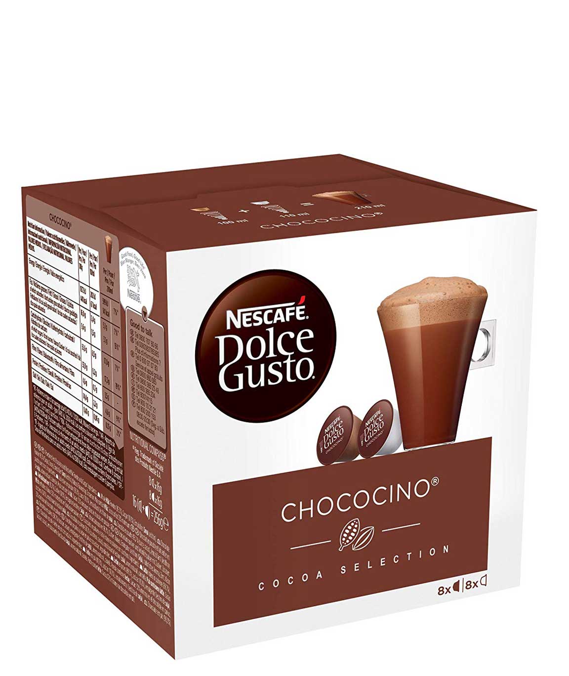 ▷ Chollo Pack 48 Cápsulas Nescafé Dolce Gusto Chococino Caramel por sólo  11,99€ (20% de descuento)