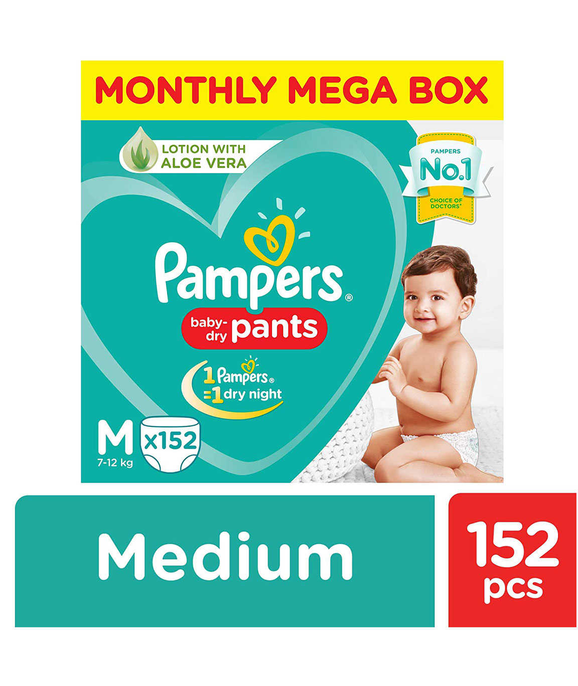 Pampers baby-dry disposable pull-up pants - Medium 66s | Shopee Philippines