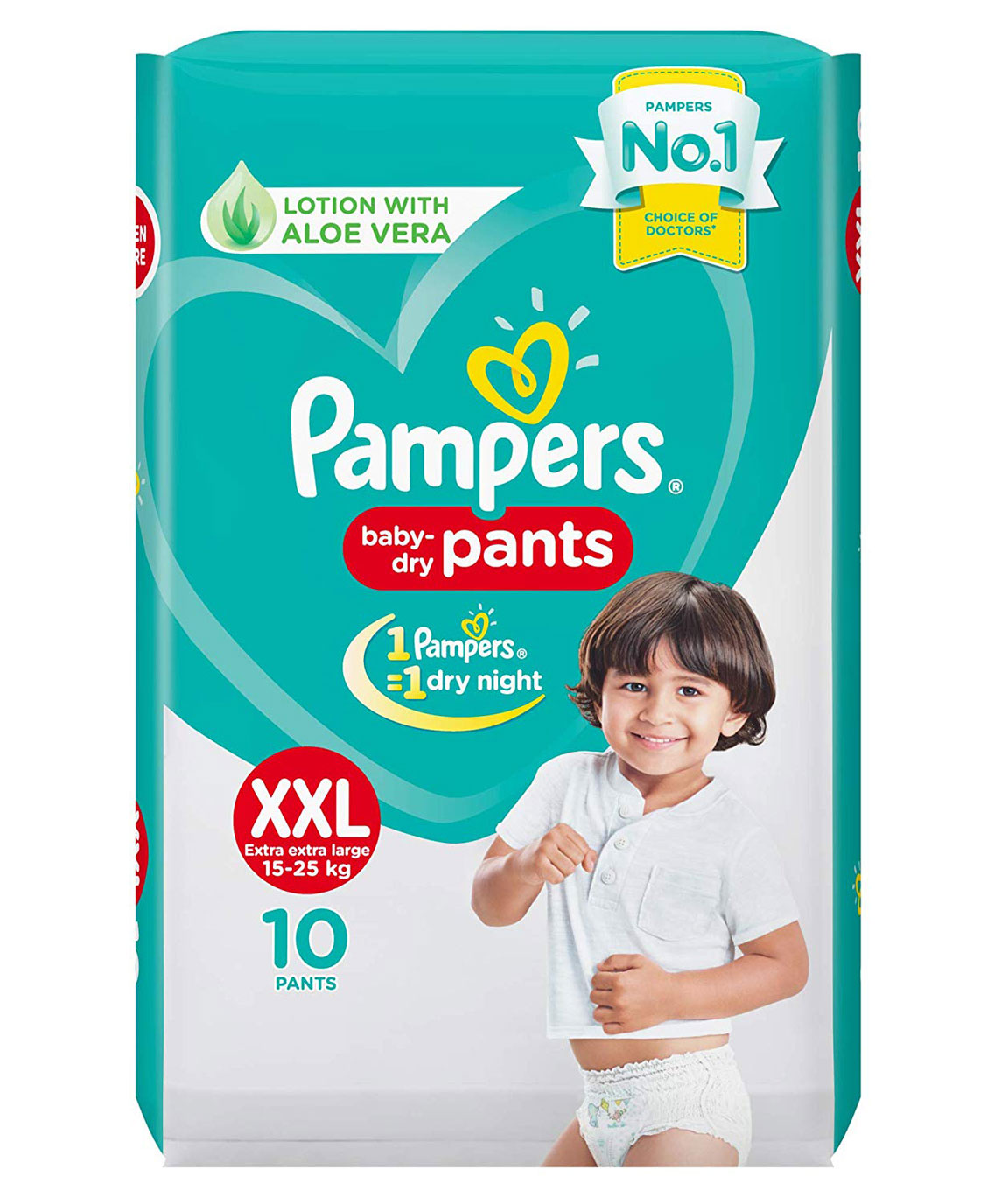 Buy Pampers All round xxl 28+28+28 Protection Pants, Double Extra Large  size baby diapers (XXL), 28 - XXL (3 Pieces) Online at Best Prices in India  - JioMart.
