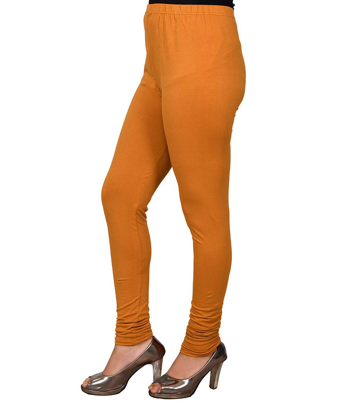 Solid Color 3 Inch Crossover High Waisted Butt Lifting TikTok Leggings -  Its All Leggings