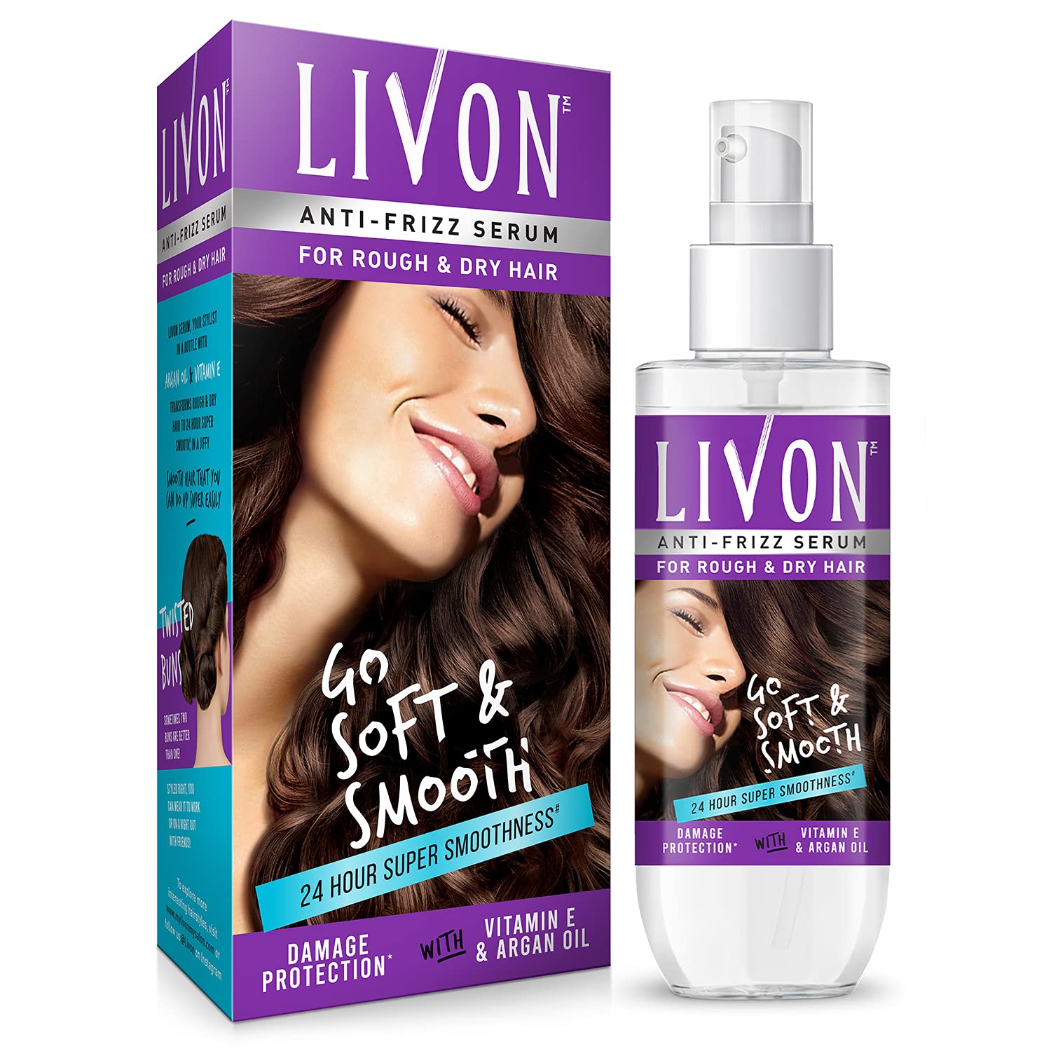 Can livon serum be used before straightening hotsell