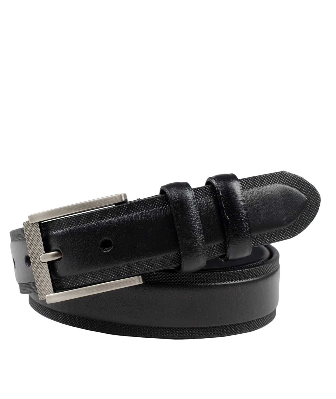 Black Leather - Casual Belt