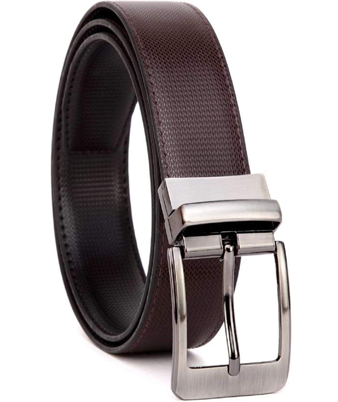 ZORO Men's Vegan Leather Belt for Men, Formal/Casual