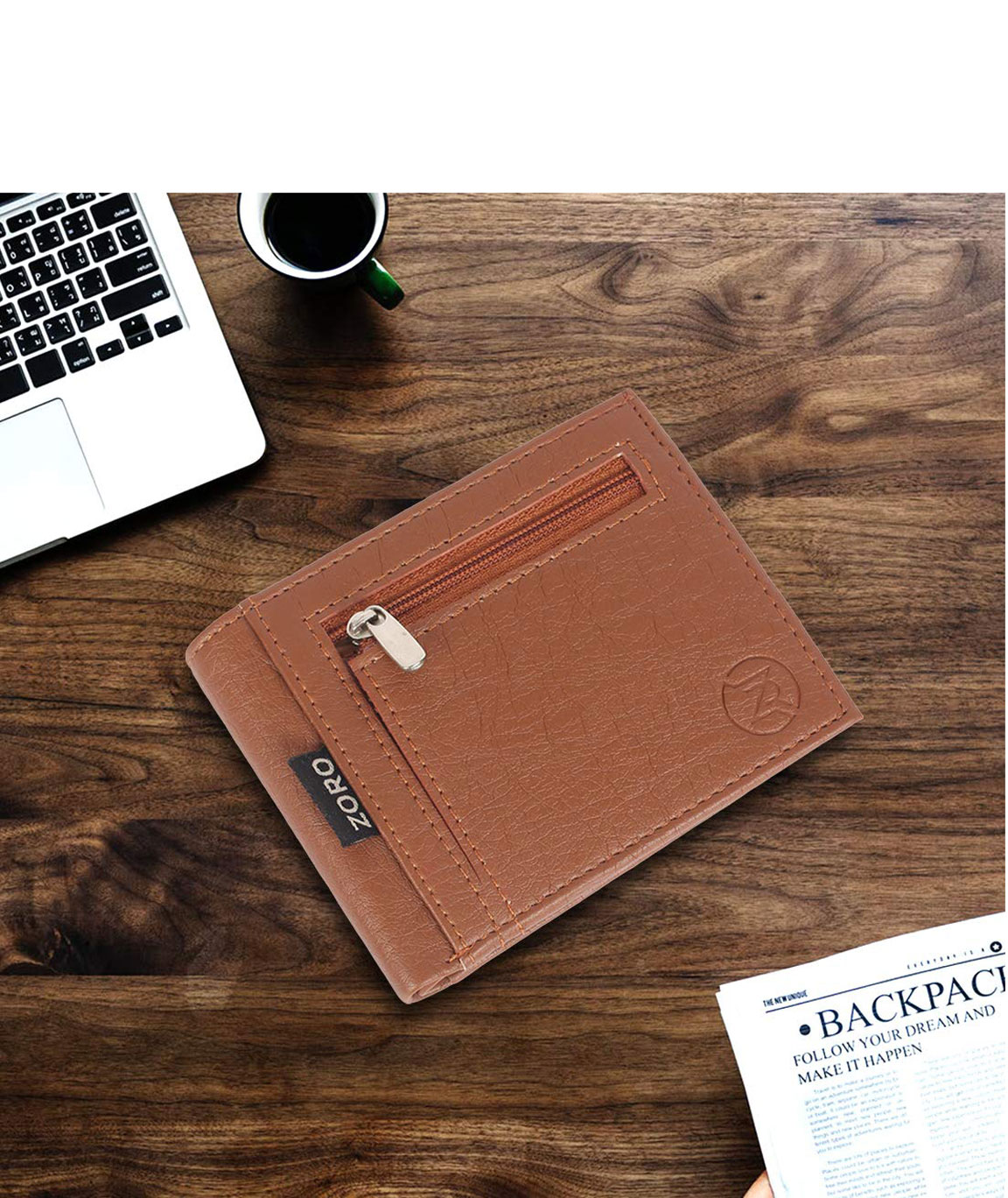 100% Genuine Leather Double Zipper Male Wallet Small MINI Men Wallet  Portomonee Design With Coin Purse Pocket Brand Carteira men -  OnshopDeals.Com