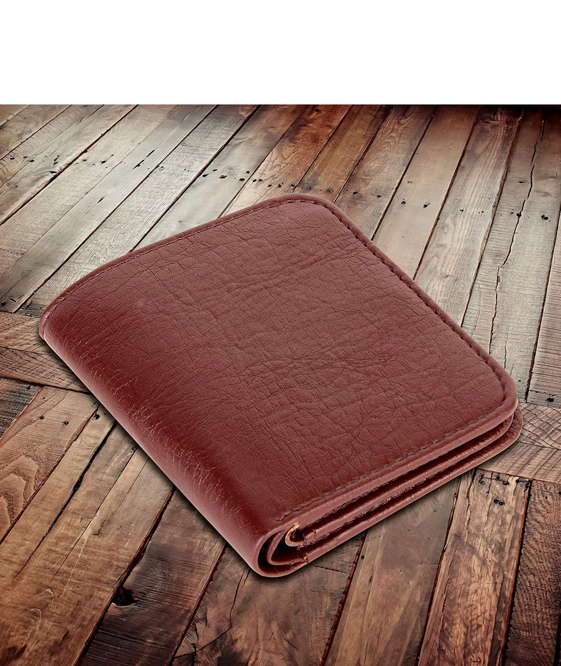 Men's Real Coffee Brown Leather Wallet Purse Fashion Card Purse Men's Money  Bag | eBay